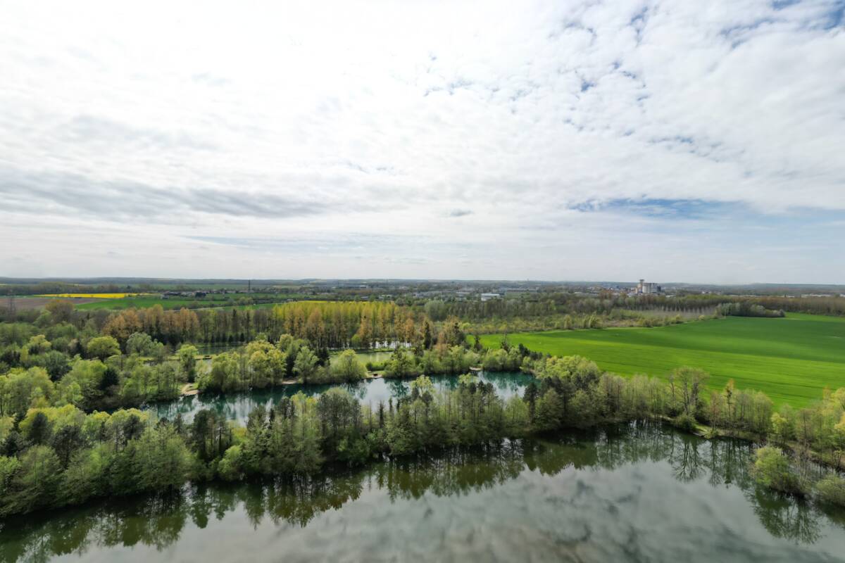 Le domaine de pêche à la carpe Lucky Lake dans la Marne