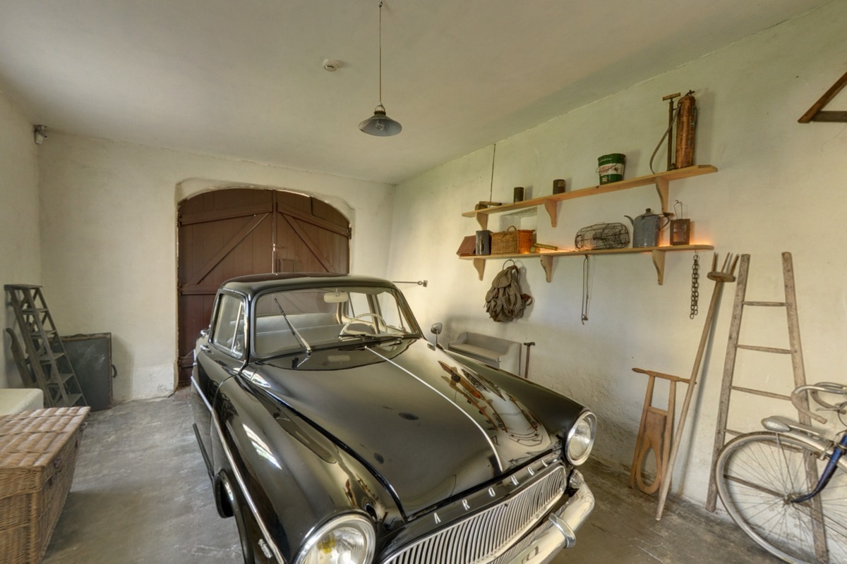 The garage of Robert Schuman's home