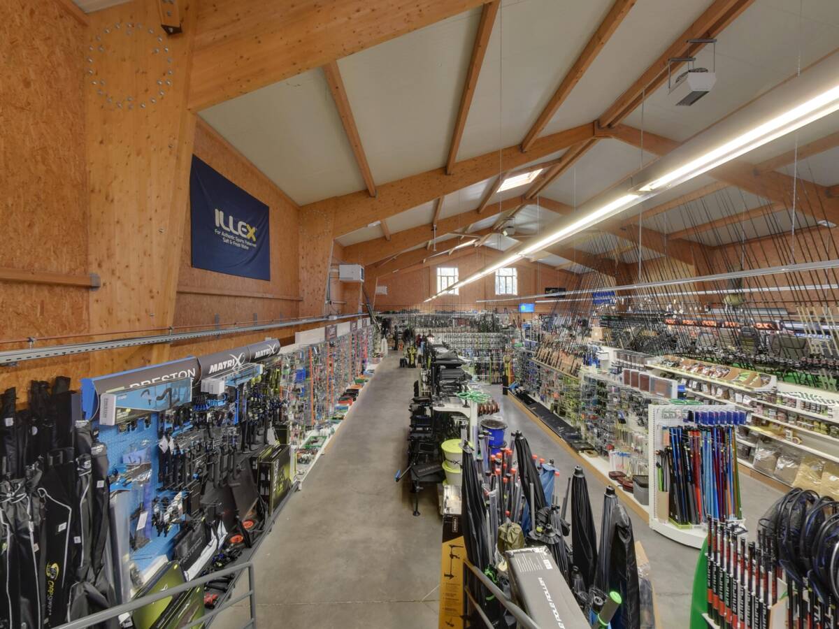 De winkel en zijn mezzanine