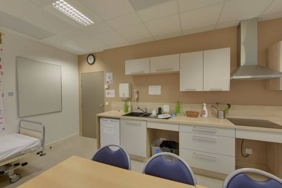 A hospital and a training hub