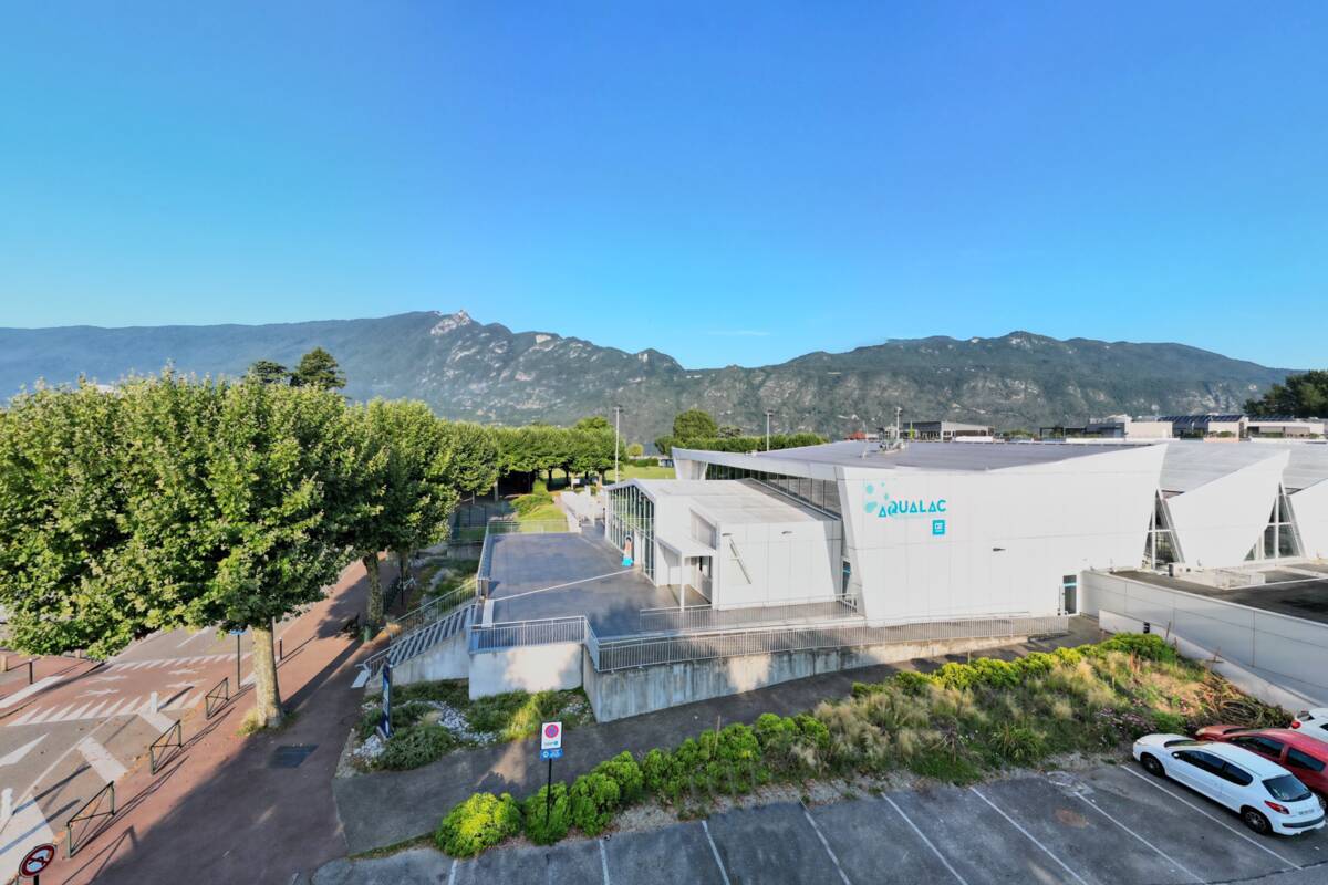 Le centre aquatique Aqualac à Aix-les-Bains