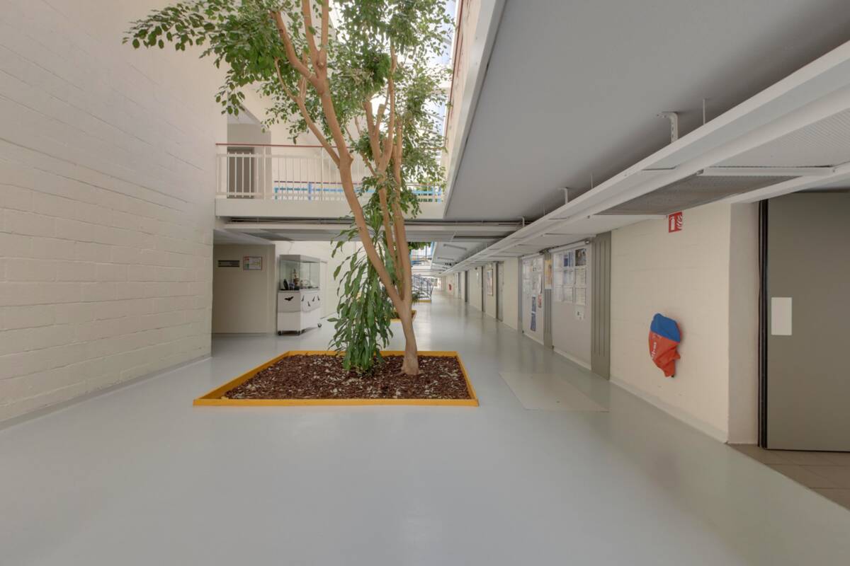 Workshop and living spaces of the CFA Bernard Stalder